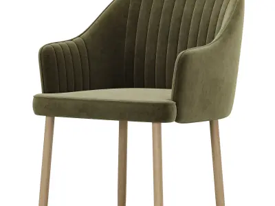 MELISA 2 Kitchen chair 3D model