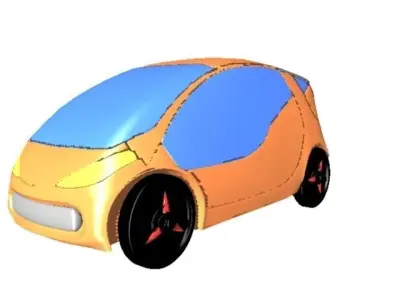 Concept Car Google 2 point 0 3D model