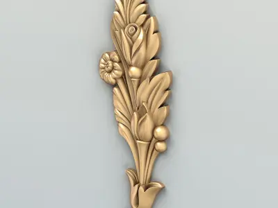 Decor vertical 020 3D model