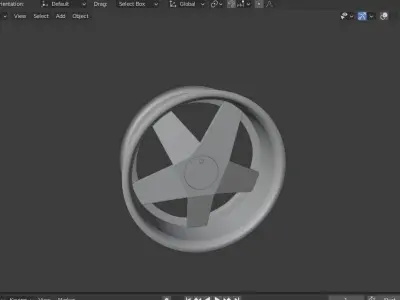 Borbet brand Wheels Low-poly 3D model