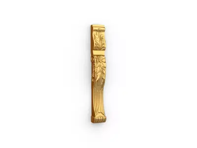Classic carved decor ornament 408 3D model purchase