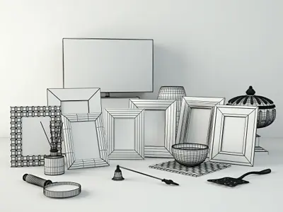 Decoration by ZARA HOME 2 3D model