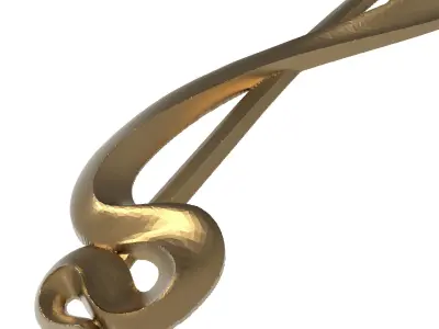  decorative pattern ready for 3D printing 3D model 5