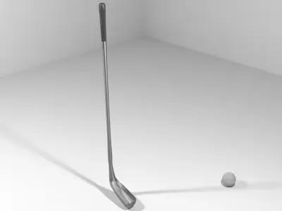 Sport Equipment - Golf 3D model