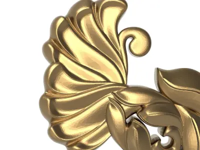  decorative pattern ready for 3D printing 3D model 173