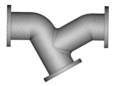 Kids Engineering Y Type Valve 3D print model