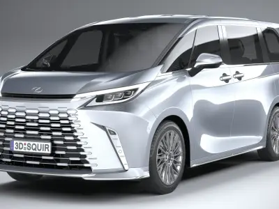 Lexus LM 2024 3D model
