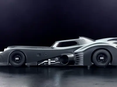 Batmobile 1989 3D model