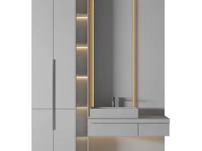 Luxury Bathroom 146 3D model