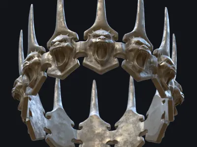 Crown of Shadows v2 3D print model