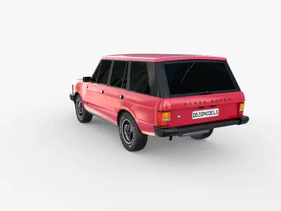 Range Rover Classic RHD v2 3D model