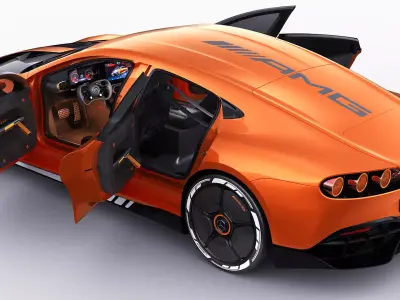 Mercedes-Benz AMG GT XX Concept 2025 3D model