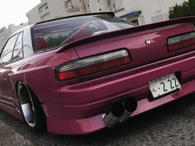 PS13 D-MAX  Taillights  Low-poly 3D model