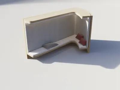 loungesittingOpenspace 3D model