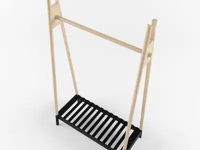 Traveling hanger JYSK JENNET 3D model