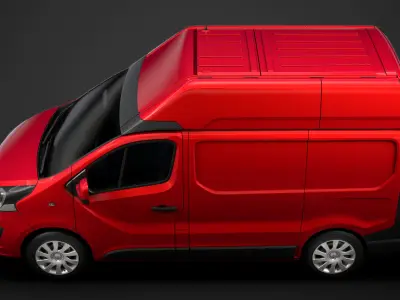 Vauxhall Vivaro Van L1H2 2018 3D model