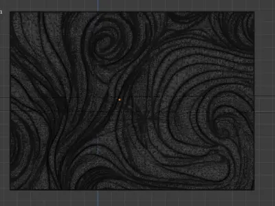 decor set wall panel wall relief mural CNC 53 3D model
