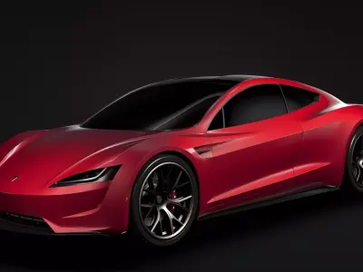 Tesla Roadster 2020 3D model