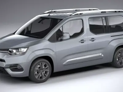 Toyota ProAce City Verso 2020 3D model