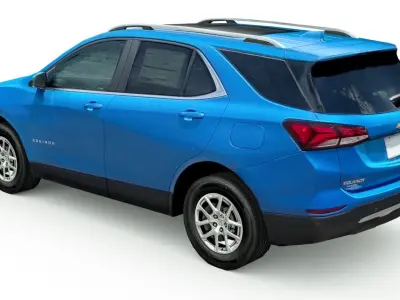 Chevrolet Equinox LT 2024 Low-poly 3D model