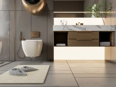 Bathroom 70 3D model