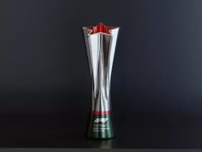 F1 Trophy - Heineken Sponsor Low-poly 3D model
