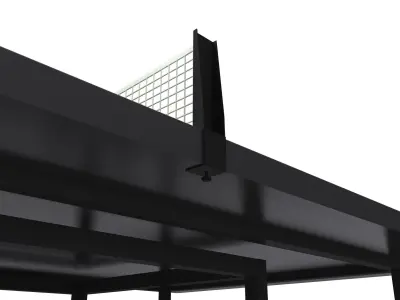 Table tennis or ping pong table 3D model