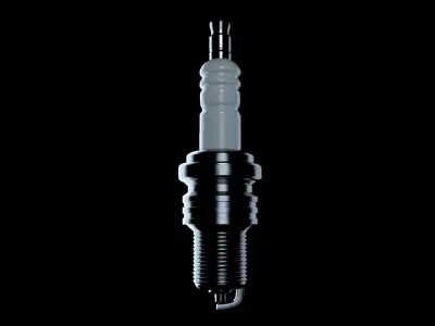  spark plug 3D model