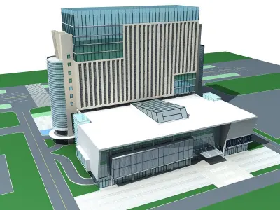 Building 52 3D model