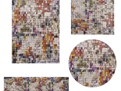 Rugs No 68 Low-poly 3D model