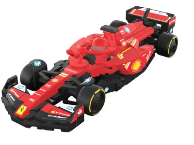Wikibricks3D - 77242  Ferrari SF-24 --- Full Decal 3D print model