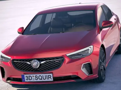 Buick Regal GS 2018 3D model