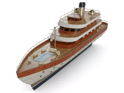Luxury Liner 3D model