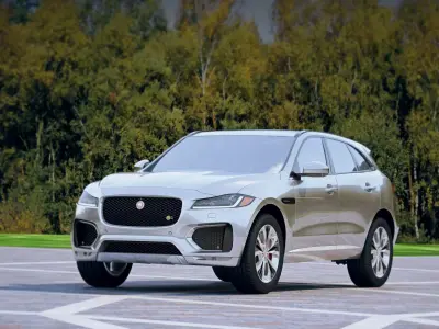 Jaguar F-Pace S 2017 3D model