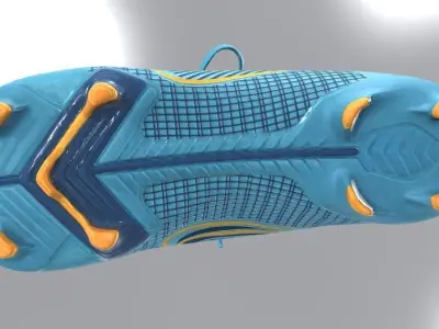 Nike Performance MERCURIAL 8 ACADEMY Low-poly 3D model
