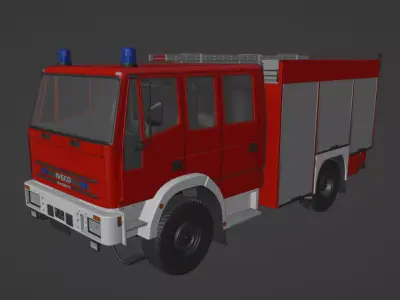 IVECO EUROFIRE FF 140 E 28 3D model
