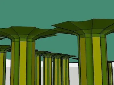 Ancient temple 3D model shop