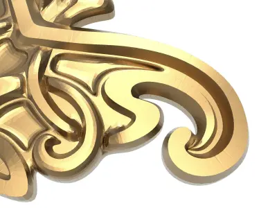  decorative pattern ready for 3D printing 3D model 308