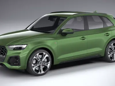 Audi Q5 S-line 2021 3D model