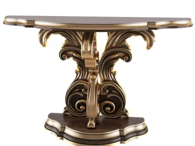 decorative crafts 908 lenora console 3D model