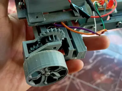 rc car base chassis 3D print model