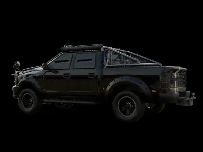 HeavyDuty PickUp 3D model
