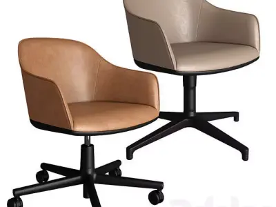 Vitra Softshell Chair 3D model
