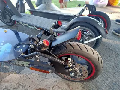 Sporty fender Pro2 S1 and essential with rear suspension 3D print model