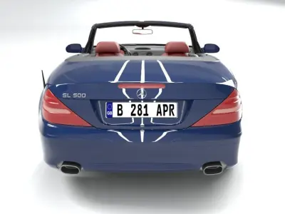 Mercedes-Benz Classe SL 500 3D model