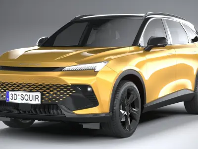 BAIC Beijing 5 2025 3D model