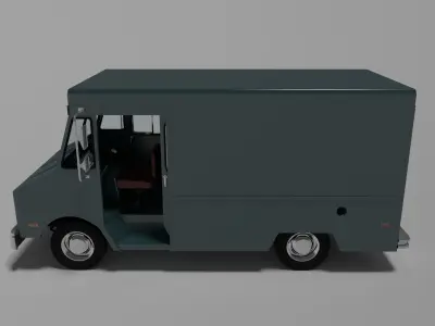 Step Van 3D model