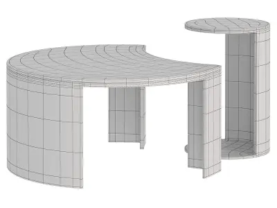 LaLume MB21008 23 table 3D model