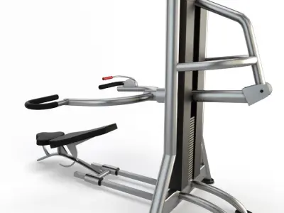 Gym Chest Press 3D model