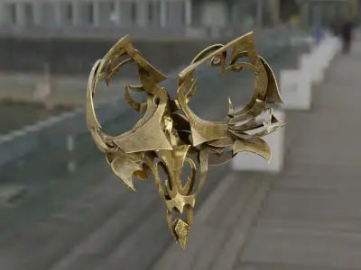 Breast Armor Ancient 3D model